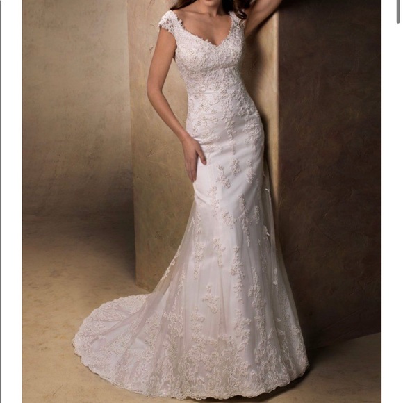 Maggie Sottero Dresses & Skirts - Maggie Sottero Violet Wedding Dress